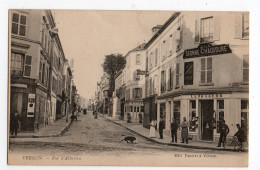 VERNON * EURE * RUE D'ALBUFERA * PUB KUB * A LA BONNE CHAUSSURE * PHARMACIE * édit. Fautret - Vernon