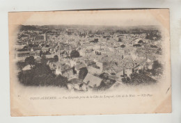 CPA PIONNIERE PONT AUDEMER (Eure) - Vue Générale Prise De La Côte De Longval Côté De La Risle - Pont Audemer