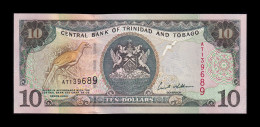 Trinidad & Tobago 10 Dollars 2002 Pick 43 Sc Unc - Trinidad Y Tobago