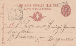 E 41 San Pietro Vara Tondo Riquadrato Del 1902 P. 10 - Poststempel