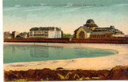 CPA - SAINT MALO - CASINO ET HOTEL FRANKLIN (BELLE CARTE COLORISEE) - Saint Malo