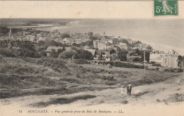 XU 8-(14) HOULGATE - VUE GENERALE PRISE DU BOIS DE BOULOGNE  - 2 SCANS - Houlgate