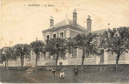 CPA - SANTENY - LA MAIRIE (ENFANTS) - Santeny