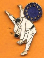 Pin's JUDO Europe - Judo