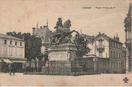 XU 11-(16) COGNAC - PLACE FRANCOIS 1er - COMMERCE : " BOUCHERIE PARISIENNE " - 2 SCANS - Cognac