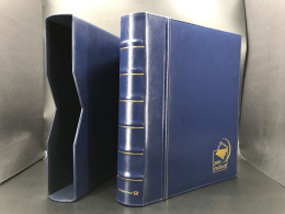 Deutsche Post Ringbinder-Set Blau Pro Collect Extra Neuwertig (8123 - Komplettalben
