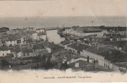 XU 13-(17) ILE DE RE - SAINT MARTIN - VUE GENERALE - 2 SCANS - Saint-Martin-de-Ré