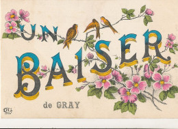 70 // Un Baiser De GRAY   Fleurs  Oiseaux - Gray