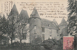 XU 14-(18) MEREAU , PRES VIERZON - CHATEAU DE CHEVILLY , COTE NORD - 2 SCANS - Andere & Zonder Classificatie