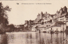 XU 15-(19) UZERCHE - LE MOULIN ET LES CHATEAUX - 2 SCANS - Uzerche