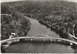 XU 20-(23) CHATELUS LE MARCHEIX - LE PONT SUR LE THAURION - VUE AERIENNE - 2 SCANS - Chatelus Malvaleix