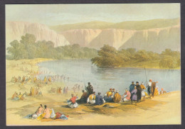 PR361/ David ROBERTS, *Banks Of The River Jordan* - Malerei & Gemälde