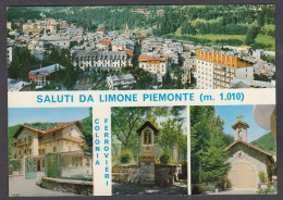 124791/ LIMONE PIEMONTE, Colonia Ferrovieri, Saluti Da - Andere & Zonder Classificatie