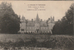 XU 20-(23) CHATEAU DE MOISSE ENTRE GENOUILLAC ET BETETE - 2 SCANS - Other & Unclassified