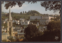 100018/ TULLE, Vue Générale Avec La Cathédrale Et La Caserne Marbot - Tulle