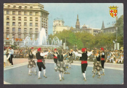 062421/ BARCELONA, Plaza De Cataluña, Danza Tipica, Sardanas - Barcelona