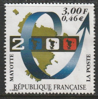 MAYOTTE, USED STAMP, OBLITERÉ, SELLO USADO - Otros - África