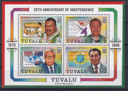 Tuvalu 20 Anniversaire De L'indépendance - Tuvalu