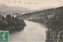 XU 23-(25) LES BASSINS DU DOUBS - VUE GENERALE - 2 SCANS - Otros & Sin Clasificación