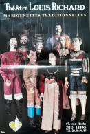 Affiche LEERS Theatre Marionnettes Louis Richard - Afiches
