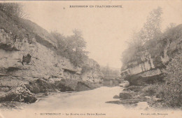 XU 23-(25) MONTBENOIT - LE DOUBS AUX ENTRE ROCHES - EDIT. TEULET , BESANCON - 2 SCANS - Altri & Non Classificati