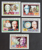 CONGO YT 494/498 NEUFS**MNH "LAUREATS DU PRIX NOBEL" ANNEE 1978 - Ungebraucht