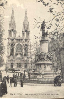 CPA - MARSEILLE - LES MOBILES ET L'EGLISE DES REFORMES - Otros Monumentos