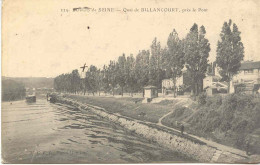 CPA - QUAI DE BILLANCOURT, PRES LE PONT - BORDS DE SEINE - Boulogne Billancourt