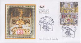 Enveloppe  FDC  1er  Jour    FRANCE    Orgue   Eglise   Saint   Jacques   De   LUNEVILLE    2012 - 2010-2019