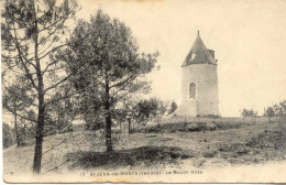 CPA - SAINT JEAN DE MONT - LE MOULIN ROSE (RARE - 1926) - Saint Jean De Monts