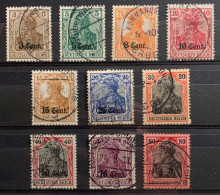 België, 1916, OC26/35, Gestempeld, OBP 40€ - OC26/37 Staging Zone