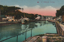 YO 5-(29) MORLAIX - LE PORT - CARTE COLORISEE - 2 SCANS - Morlaix