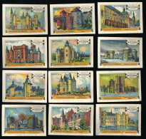 Meurisse - Ca 1930 - 71 - Chateaux Belge, Belgian Castles, Belgische Kastelen - Full Serie - Autres & Non Classés