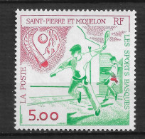 SAINT PIERRE ET MIQUELON N°   547 " SPORTS BASQUES " - Nuovi