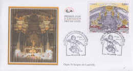 Enveloppe  FDC  1er  Jour    FRANCE    Orgue   Eglise   Saint   Jacques   De   LUNEVILLE    2012 - 2010-2019