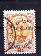 STAMPS-IRAN-1922-STAMPS-USED-SEE-SCAN-OVERPRINT - Iran