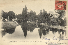 ABBEVILLE - VUE SUR LA SOMME PRISE DU PONT DES PRES - Abbeville