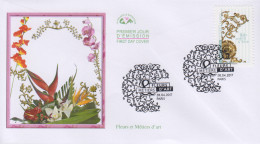 Enveloppe  FDC  1er  Jour    FRANCE    Fleurs  Et  Métiers  D' Art    2017 - 2010-2019