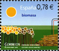 España 2010 Edifil 4584 Sello ** Energias Renovables Biomasa Estudio Jesús Sanchez Michel 4525 Yvert 4230 Spain Stamp - Nuevos