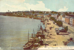 CPA - NANTES - VUE GENERALE DU PORT (1914) - Nantes