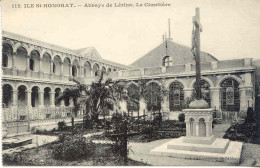 CPA - ILE SAINT HONORAT - ABBAYE DE LERINS, LE CIMETIERE (PARFAIT ETAT) - Sonstige & Ohne Zuordnung