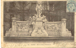 CPA - PARIS - MONUMENT D'ALPHAN (1906) - Autres Monuments, édifices