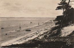 YO 14-(33) LA PLAGE DES ABATILLES VERS ARCACHON - VUE GENERALE - 2 SCANS - Arcachon