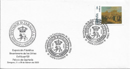 SPAIN. POSTMARK. ZARAGOZA 2009. JUNTA DE SALVACION - Andere & Zonder Classificatie