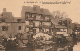 YO 16-(35) RENNES - LE CHATEAU BRANLANT OU MAISON DE CADET ROUSSEL - 2 SCANS - Rennes