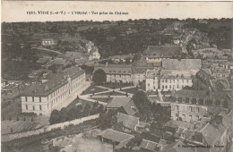 YO 16-(35) VITRE - L' HOPITAL - VUE PRISE DU CHATEAU - 2 SCANS - Vitre