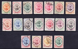 STAMPS-IRAN-1911-STAMPS-USED-SEE-SCAN - Irán