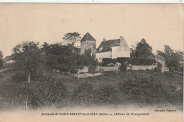 YO 17-(36) ENVIRONS DE SAINT BENOIT DE SAULT - CHATEAU DE MONTGARNAUD - 2 SCANS - Other & Unclassified