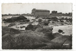 Brignogan-Plage (29) : Hôtel De La Mer En 1954 (animé) PF. - Brignogan-Plage