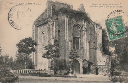 YO 18-(37) PREUILLY SUR CLAISE -  RUINES DE L' EGLISE ST MELAINE - 2 SCANS - Sonstige & Ohne Zuordnung